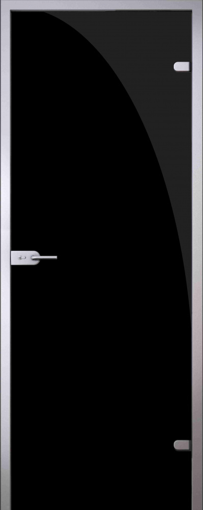 Стеклянная дверь Триплекс Black