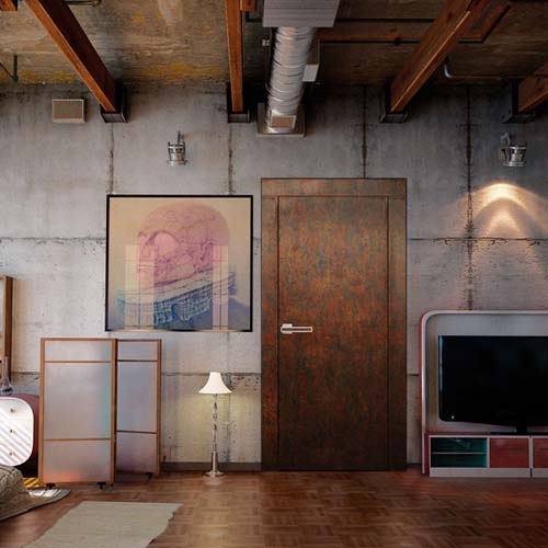 Межкомнатная дверь Loft-Rust