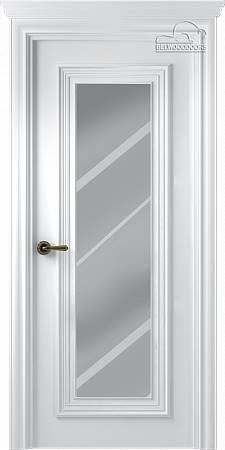Belwooddoors Межкомнатная дверь Палаццо 1 остекленное Эмаль белый